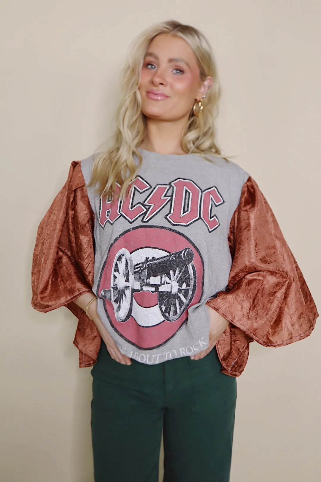 ACDC Ruffle Tee (Small)