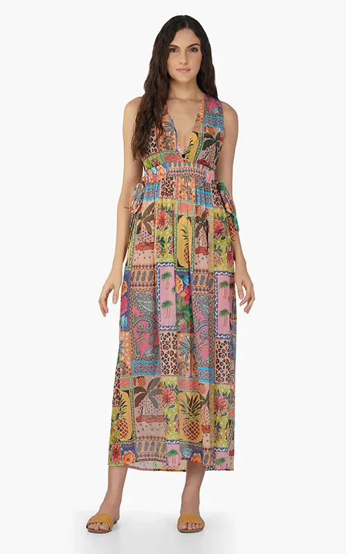 Baylee Sheer Printed Dress