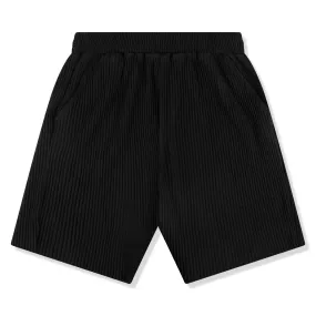 Belier Pleated Black Shorts