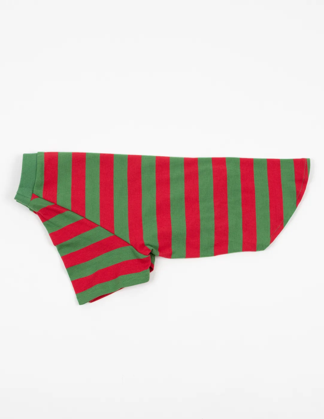 Big Dog Red & Green Stripes Pajamas