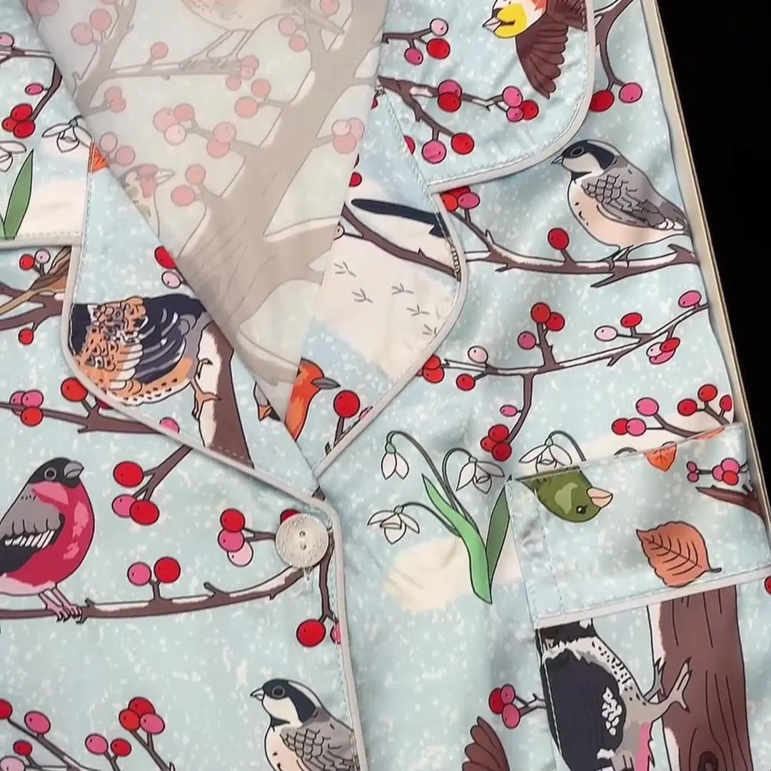 Birds & Berry Tree Pajamas