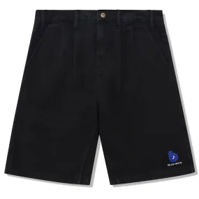 Butter Goods - Blue Note Pleated Denim Shorts Washed Black