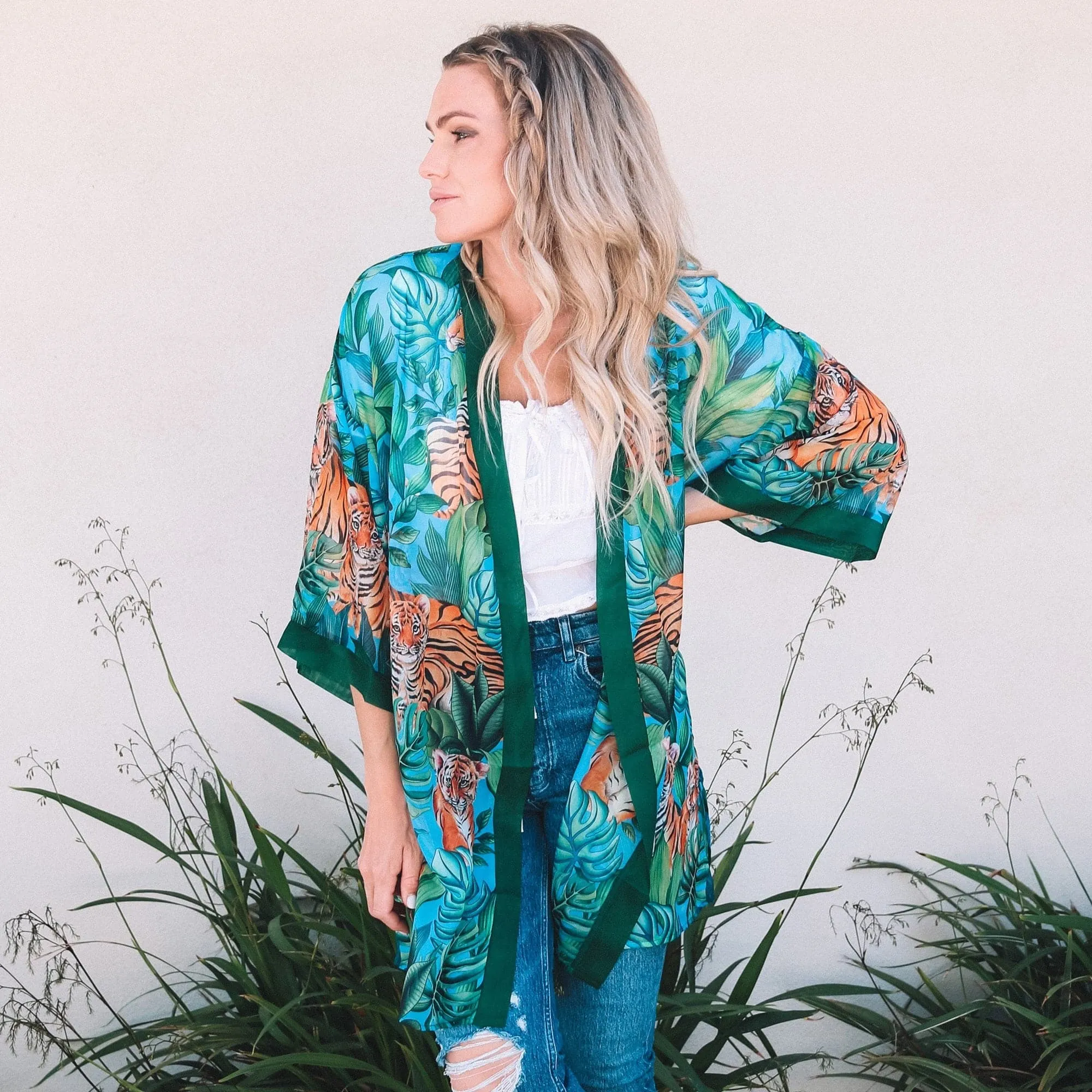 Chiffon Kimono - 3342