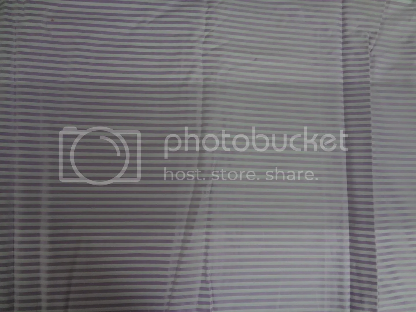 Cotton fabric satin stripe design~Ivory &amp; Pinkish Lavender color