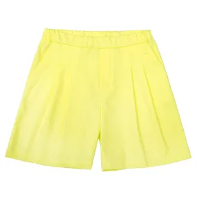 Flax Yellow Shorts