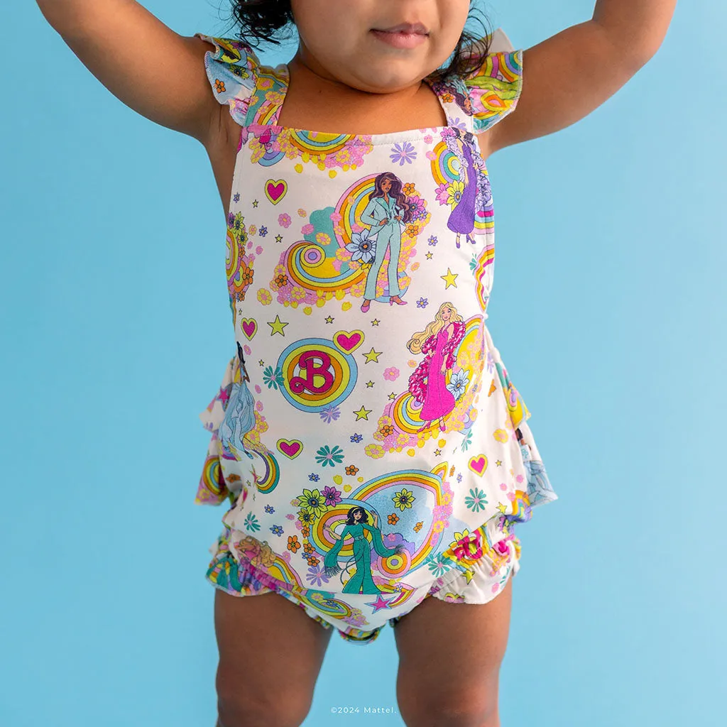 Groovy Barbie™ and Friends Ruffled Strap Bubble Romper