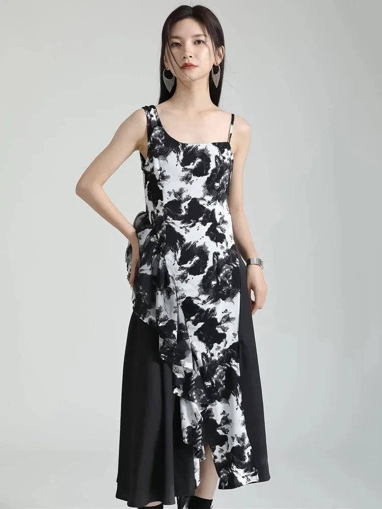 Harsha Ruffled Layered Dress