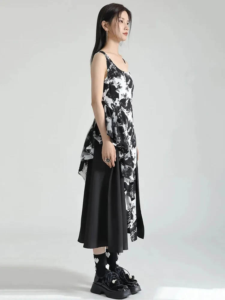 Harsha Ruffled Layered Dress