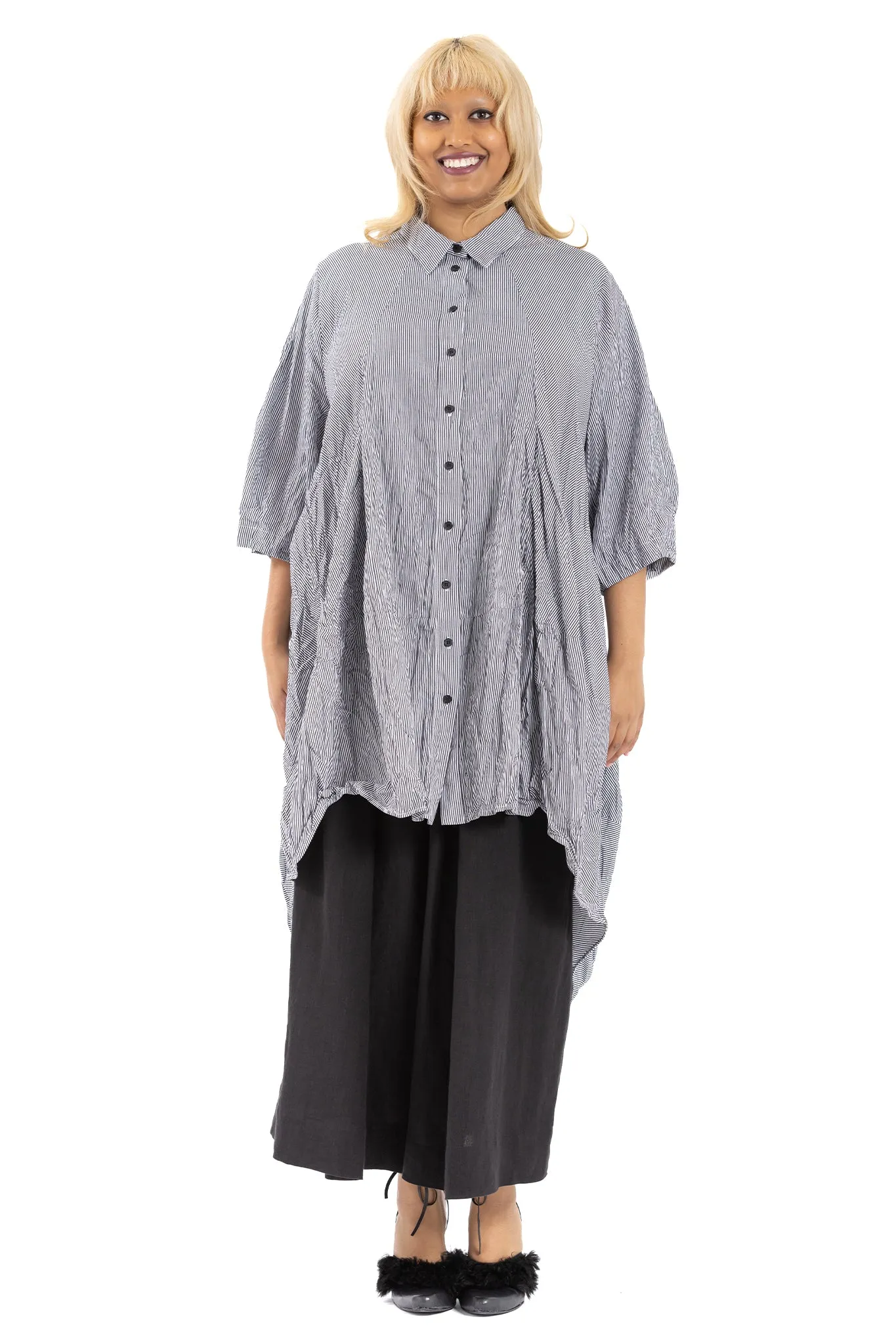 HAYSEY COCOON SHIRT SS