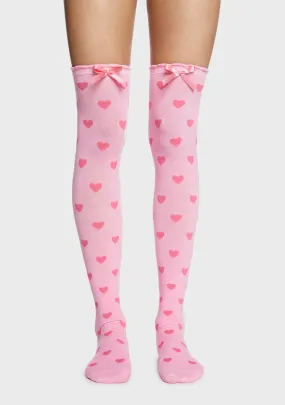 Loving Symbol Knee High Socks