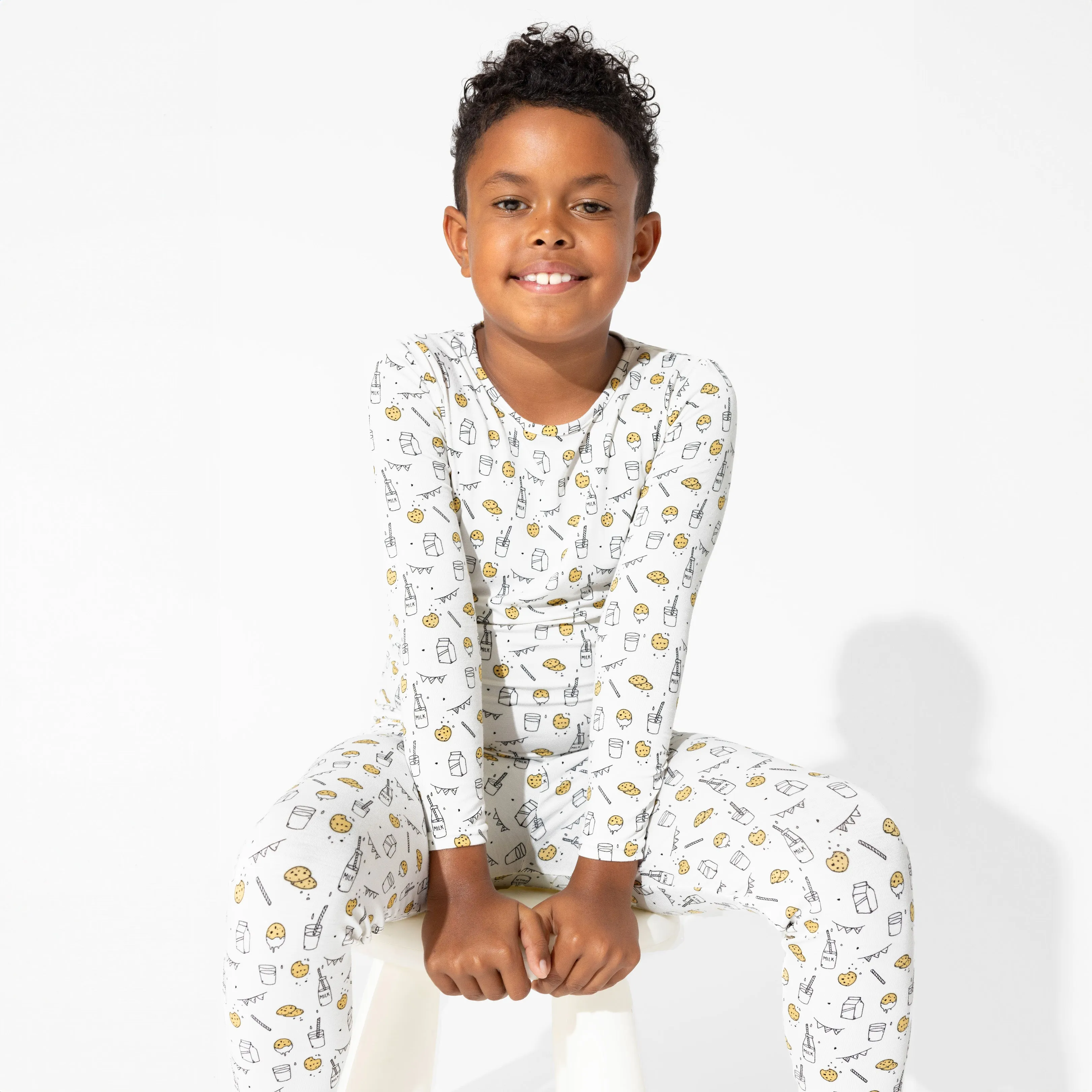 Milk & Cookies Original Bamboo Kids Pajamas