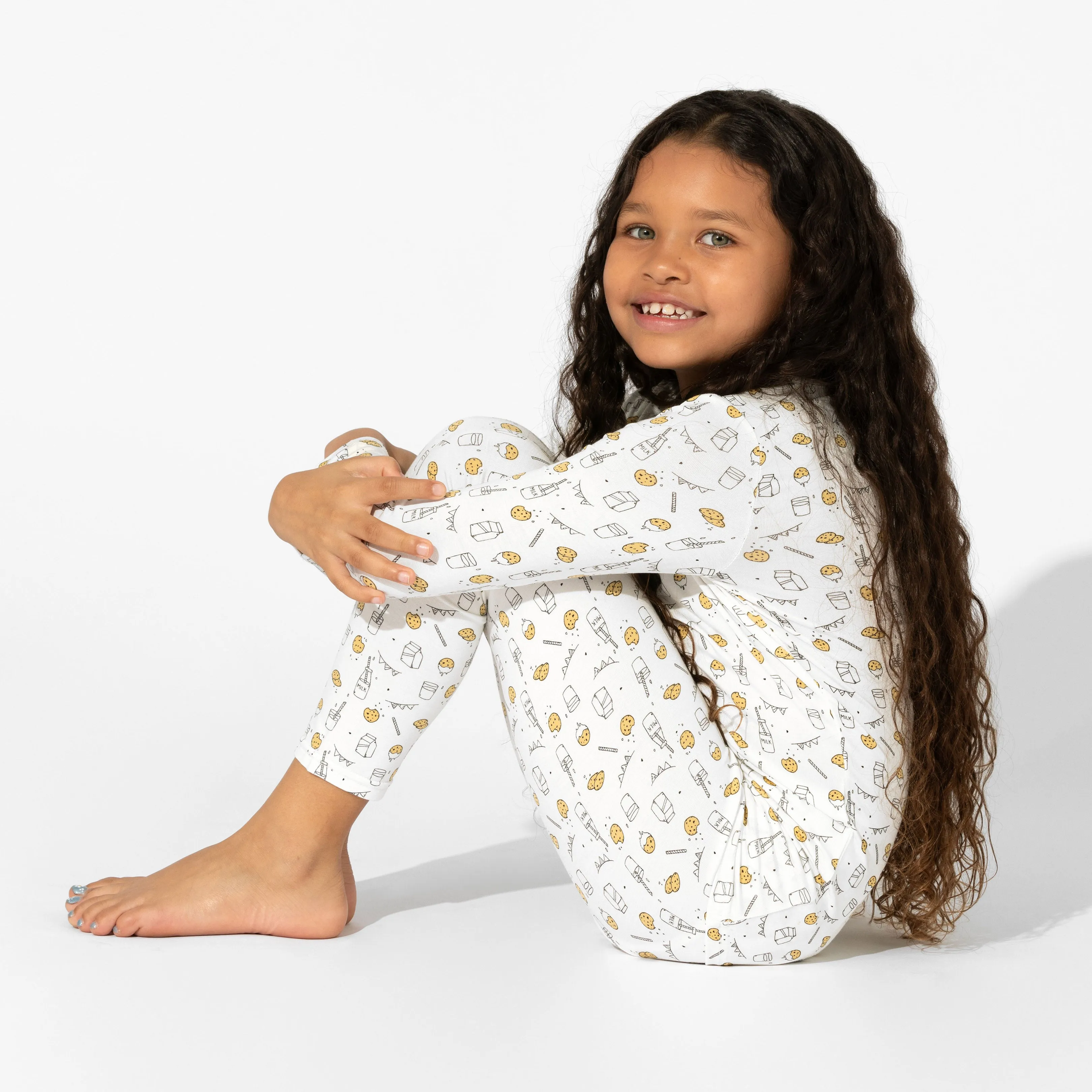 Milk & Cookies Original Bamboo Kids Pajamas