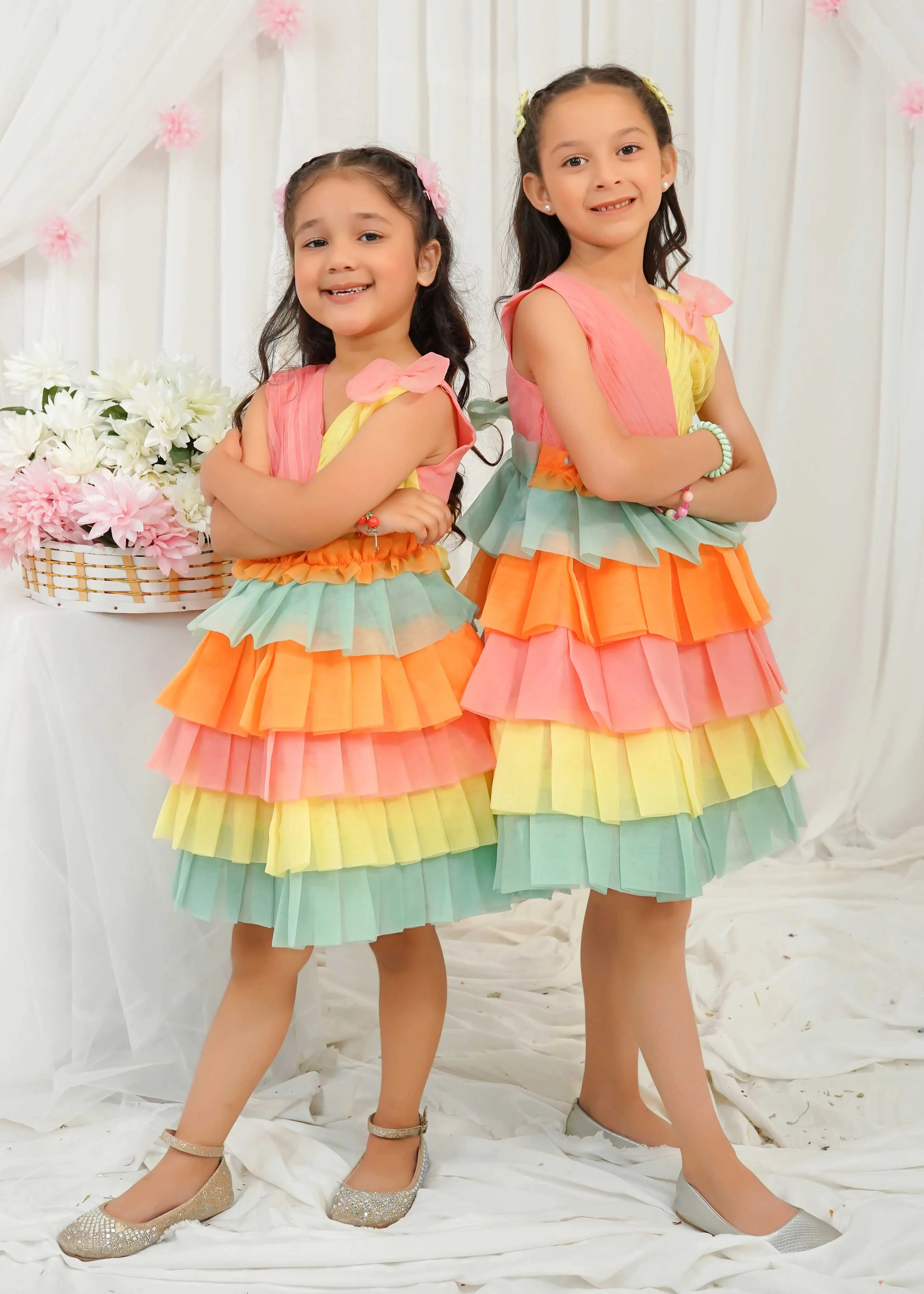 Modest Stitched Kids Formals Collection'2024-Freya