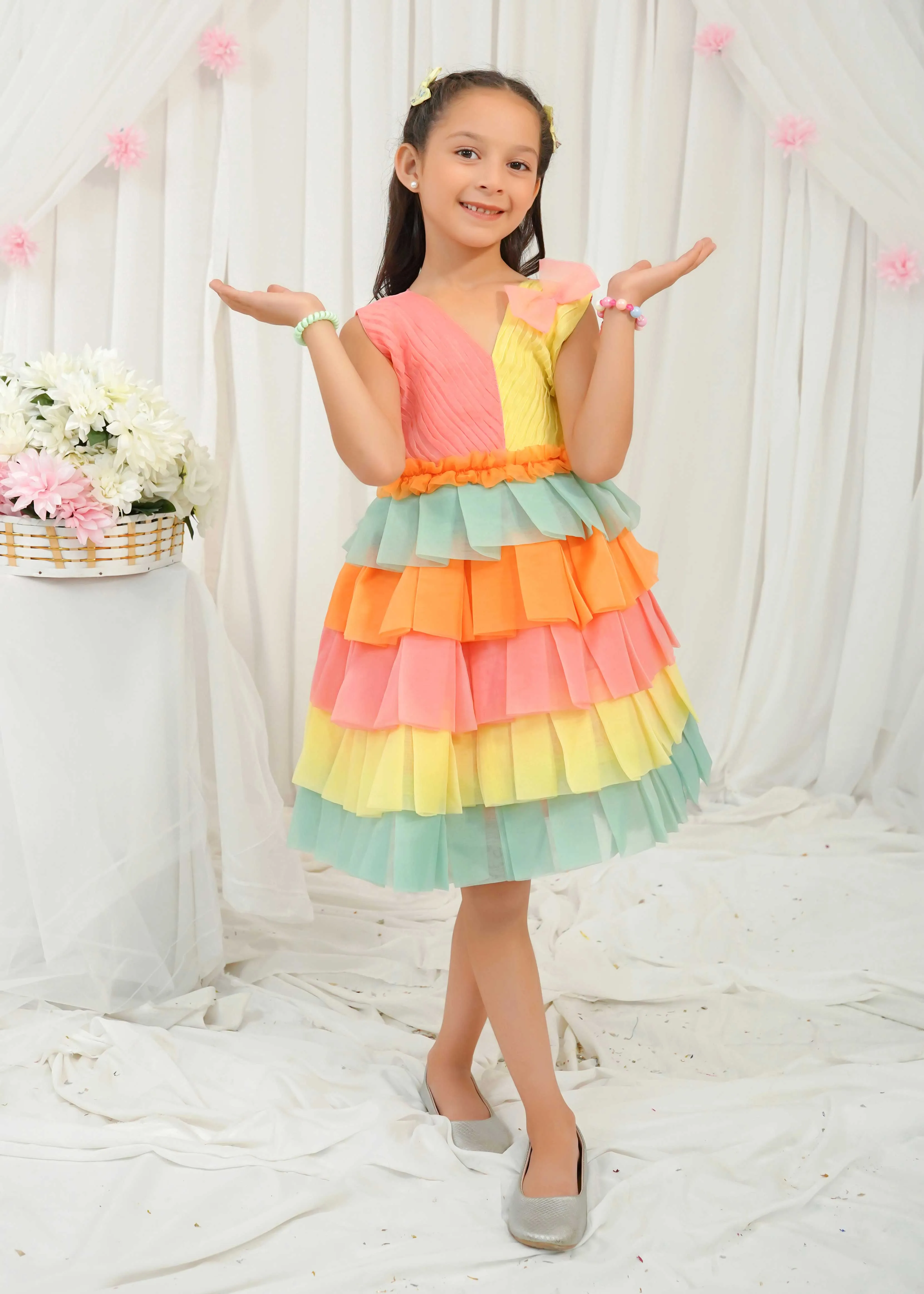 Modest Stitched Kids Formals Collection'2024-Freya