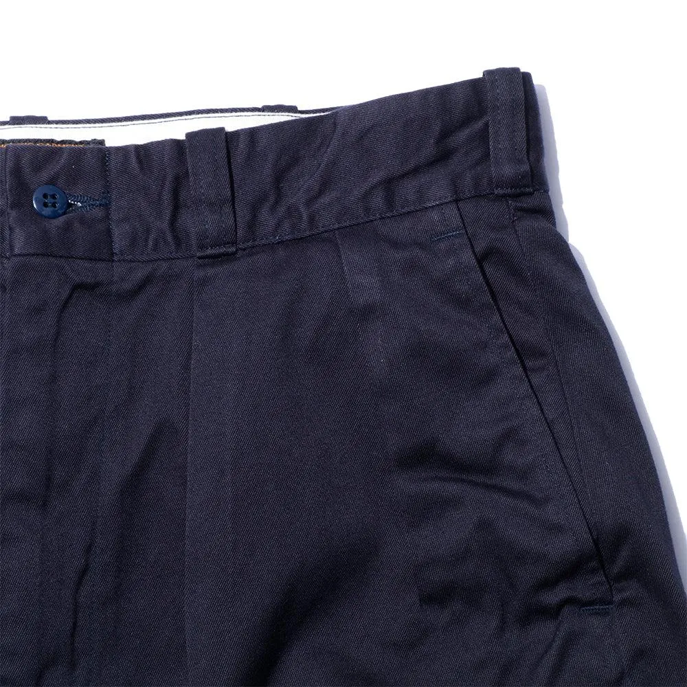 Pherrow's Pleated Shorts Navy