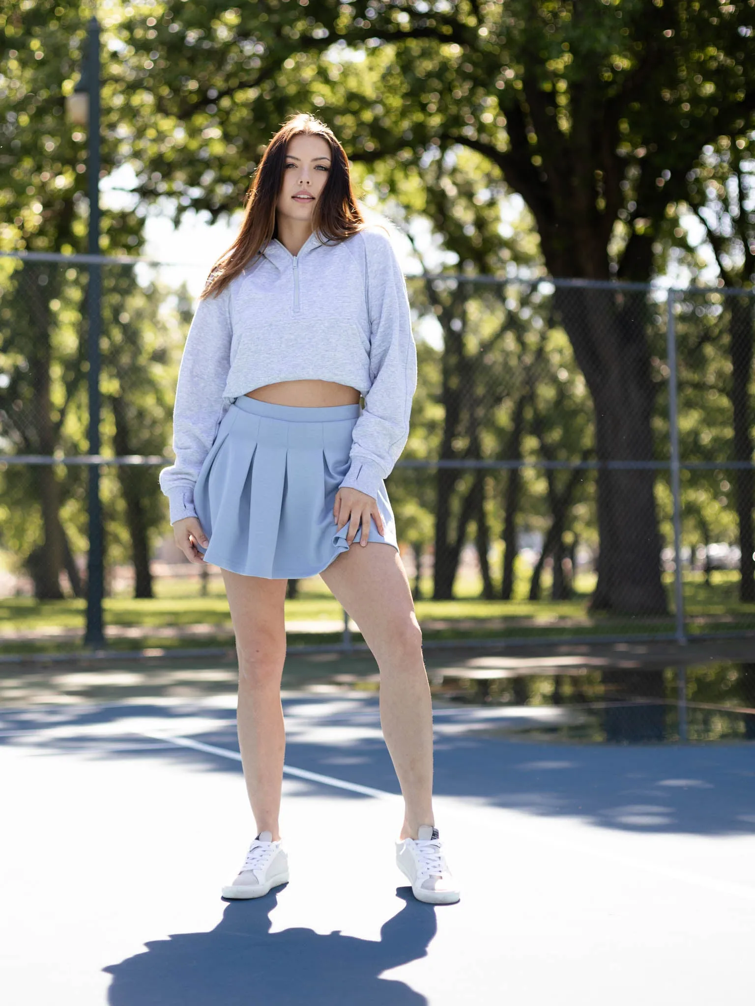 Pleated Tennis Skort