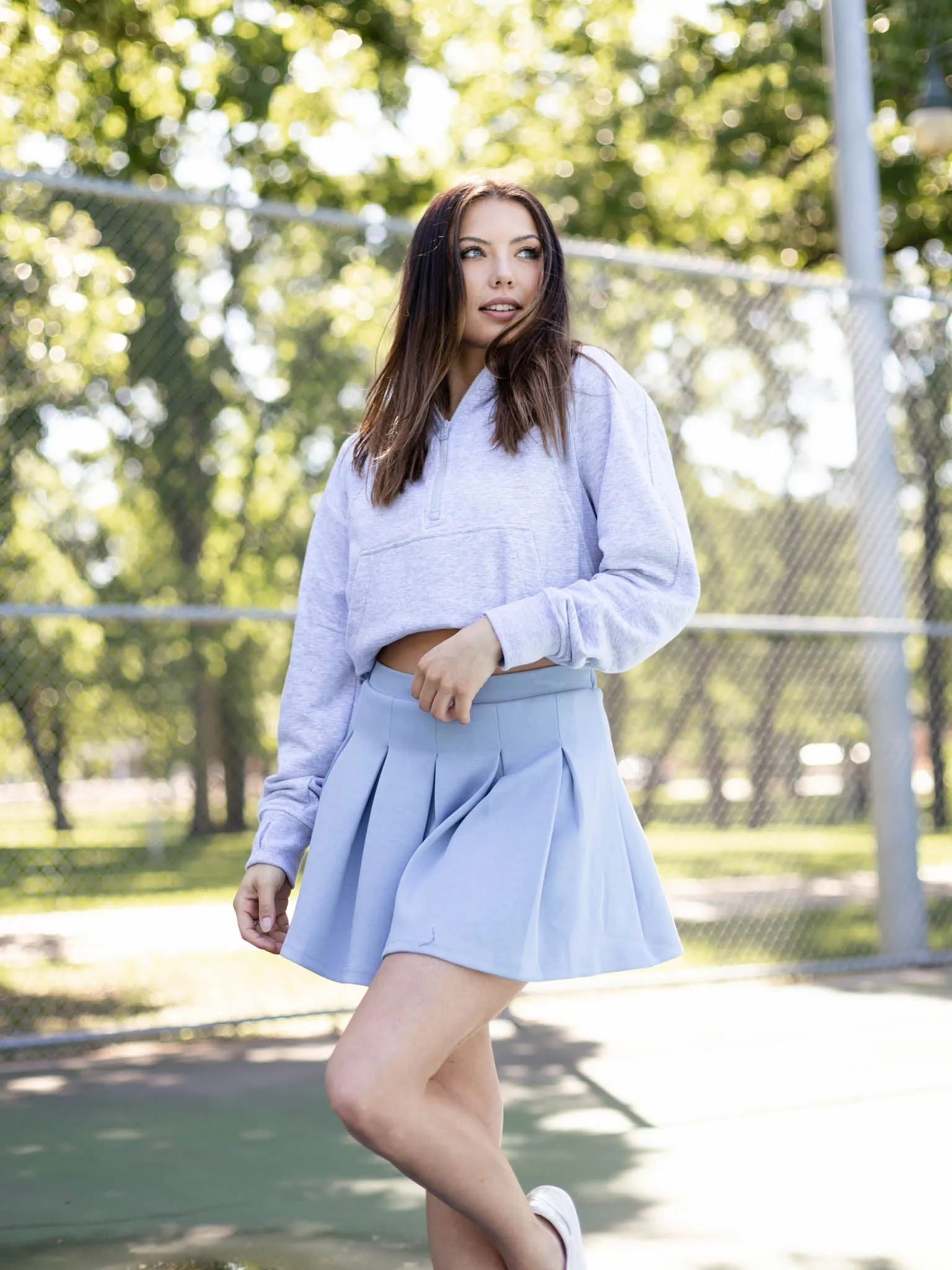 Pleated Tennis Skort