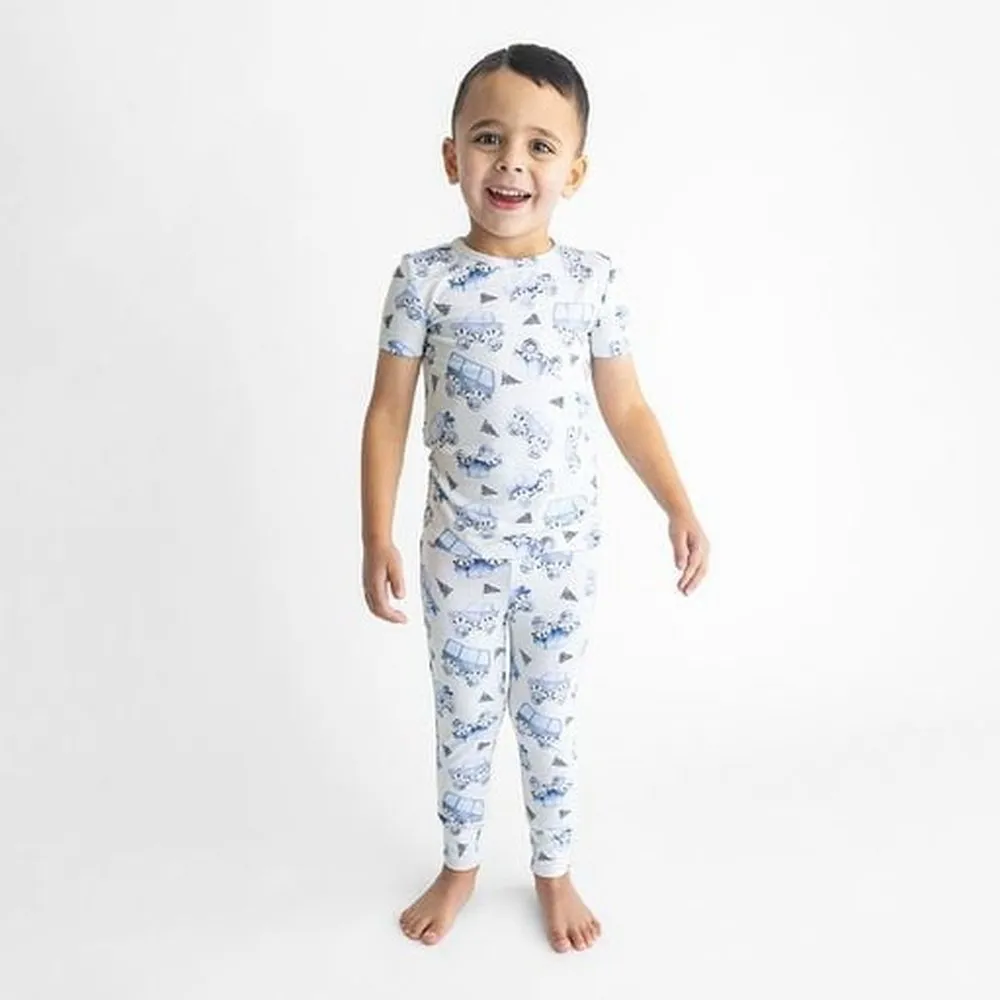 Posh Peanut Franklin Short Sleeve Basic Pajama - Soft, Comfortable and Stylish Sleepwear for Your Little One