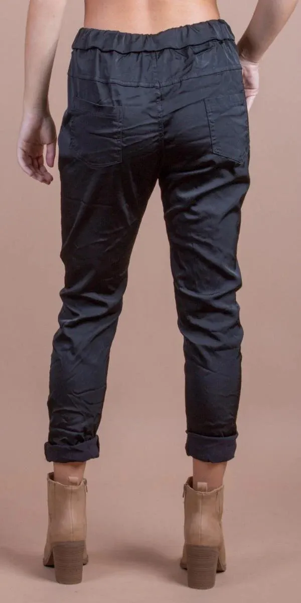 Raso Tie-Waist Pants 2 Colors