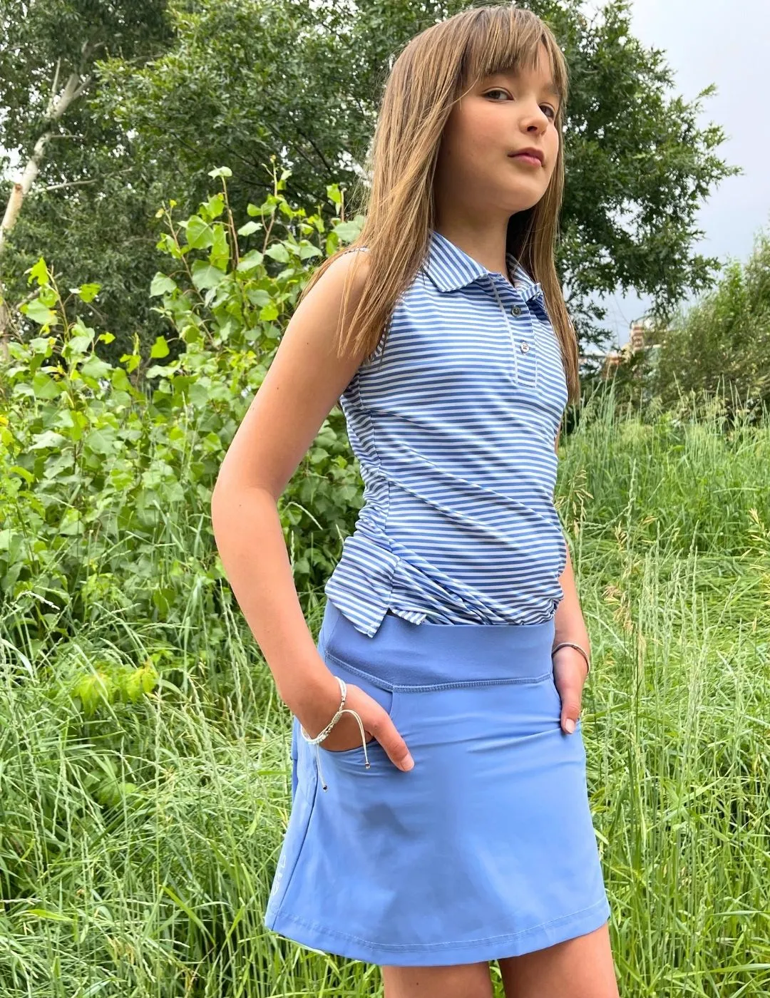 Sara Youth Girls' Golf Skort