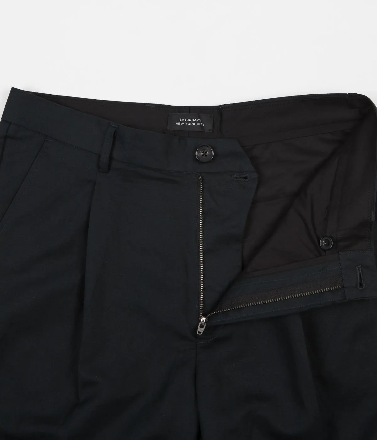 Saturdays NYC Gurkha Shorts - Black