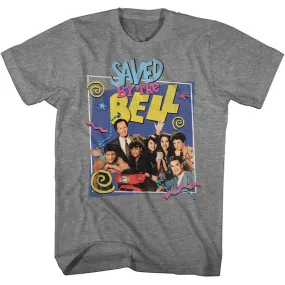 Saved By The Bell Group W/ Belding Men's T-Shirt