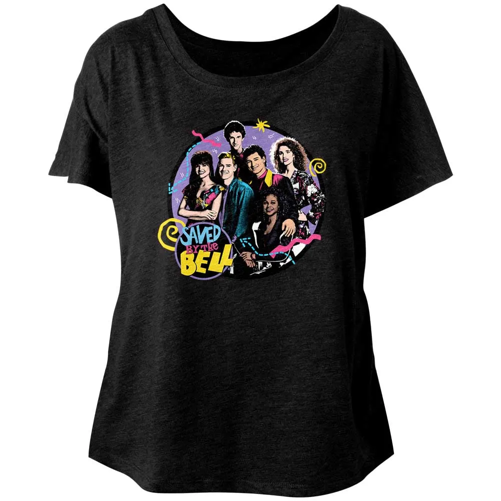 Saved By The Bell The Whole Gang Women's Dolman