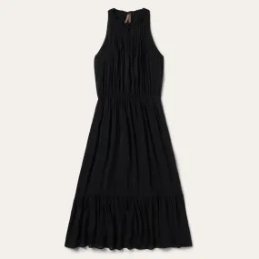 Solid Rayon Sleeveless Prairie Dress