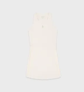 SRC Tennis Dress - Milk/Washed Kelly