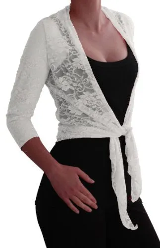 Sylvia Lace Shrug