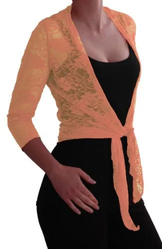 Sylvia Lace Shrug