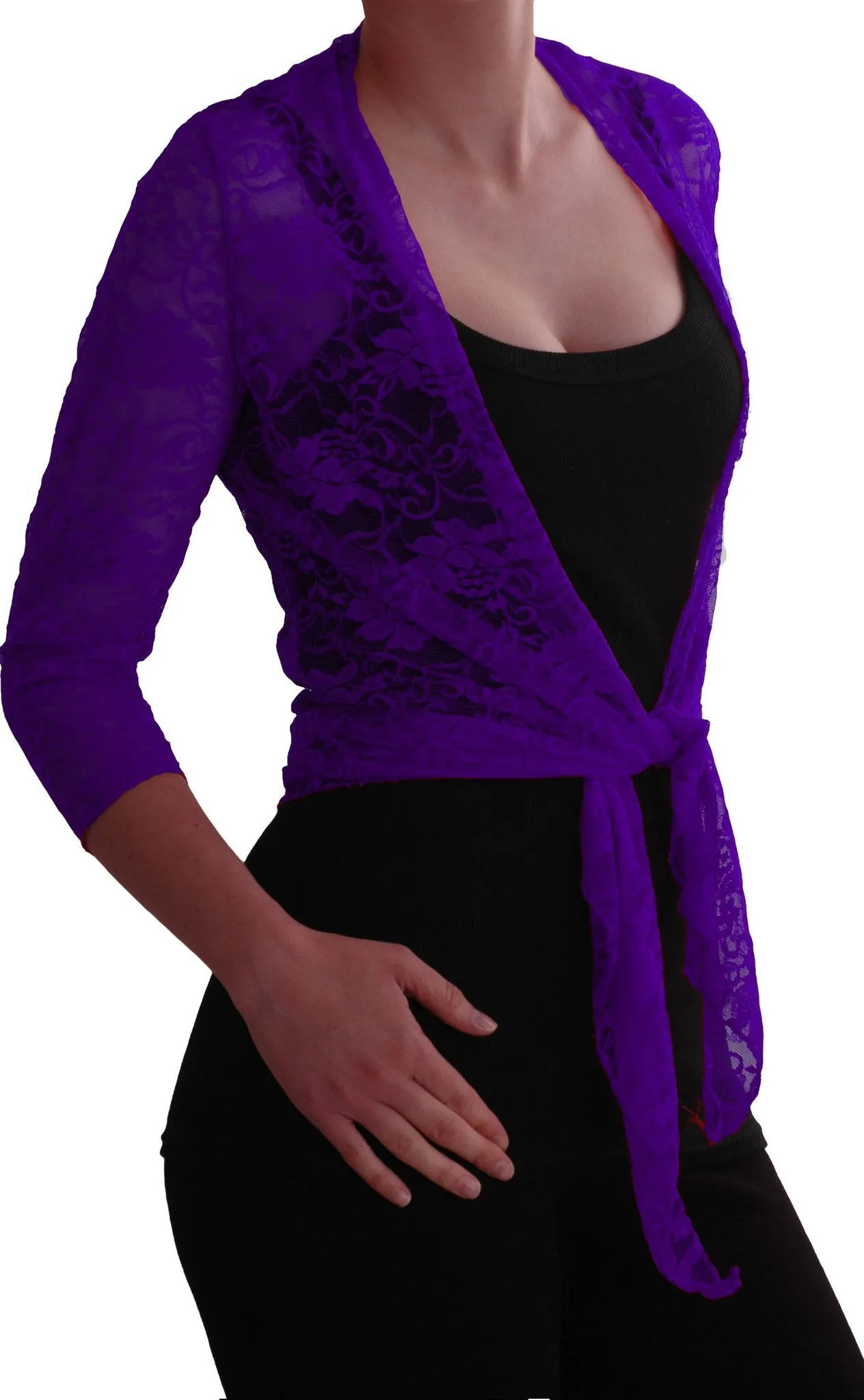 Sylvia Lace Shrug