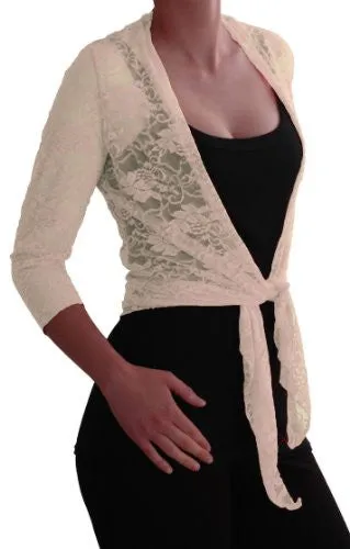 Sylvia Lace Shrug