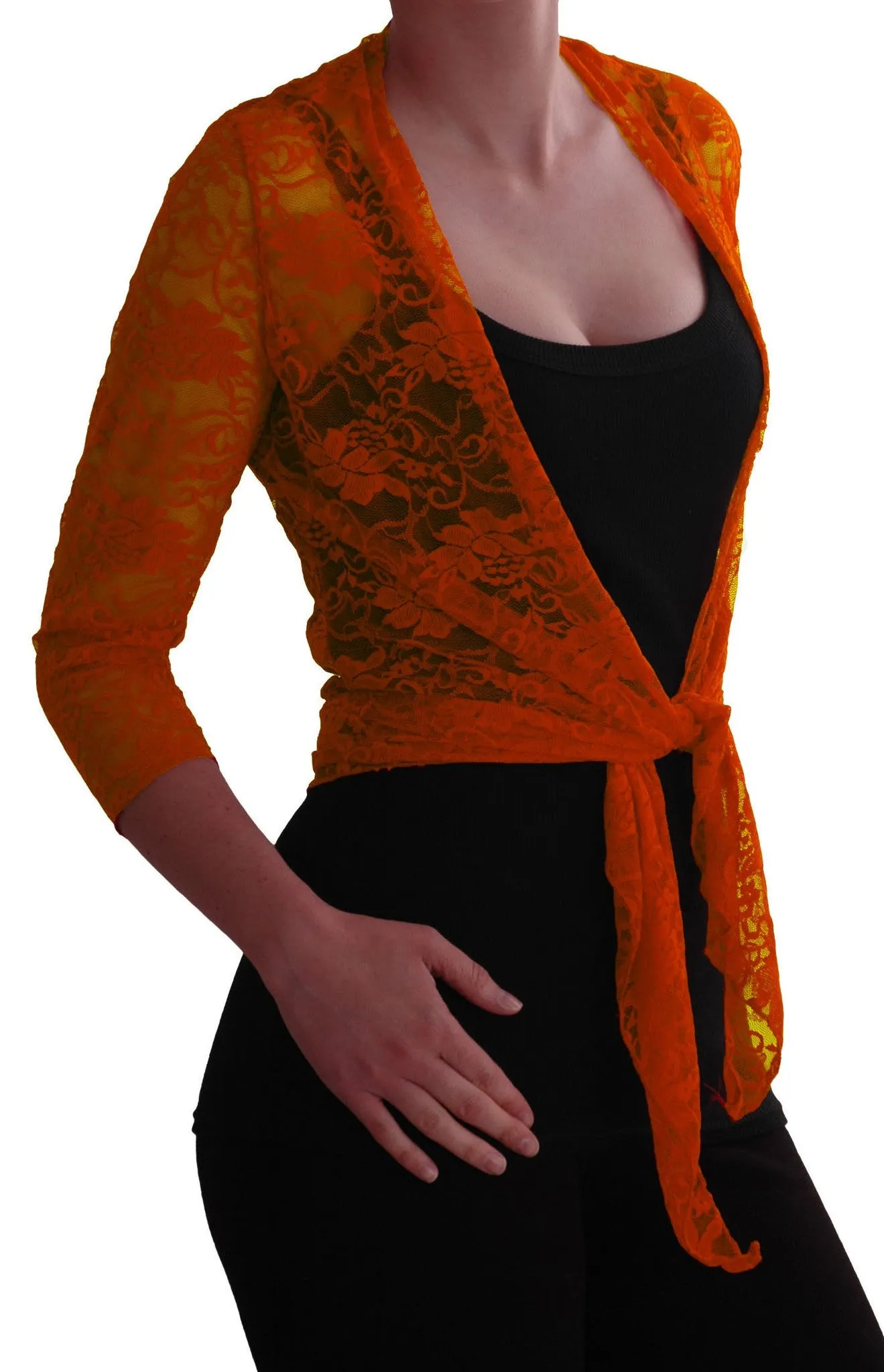 Sylvia Lace Shrug