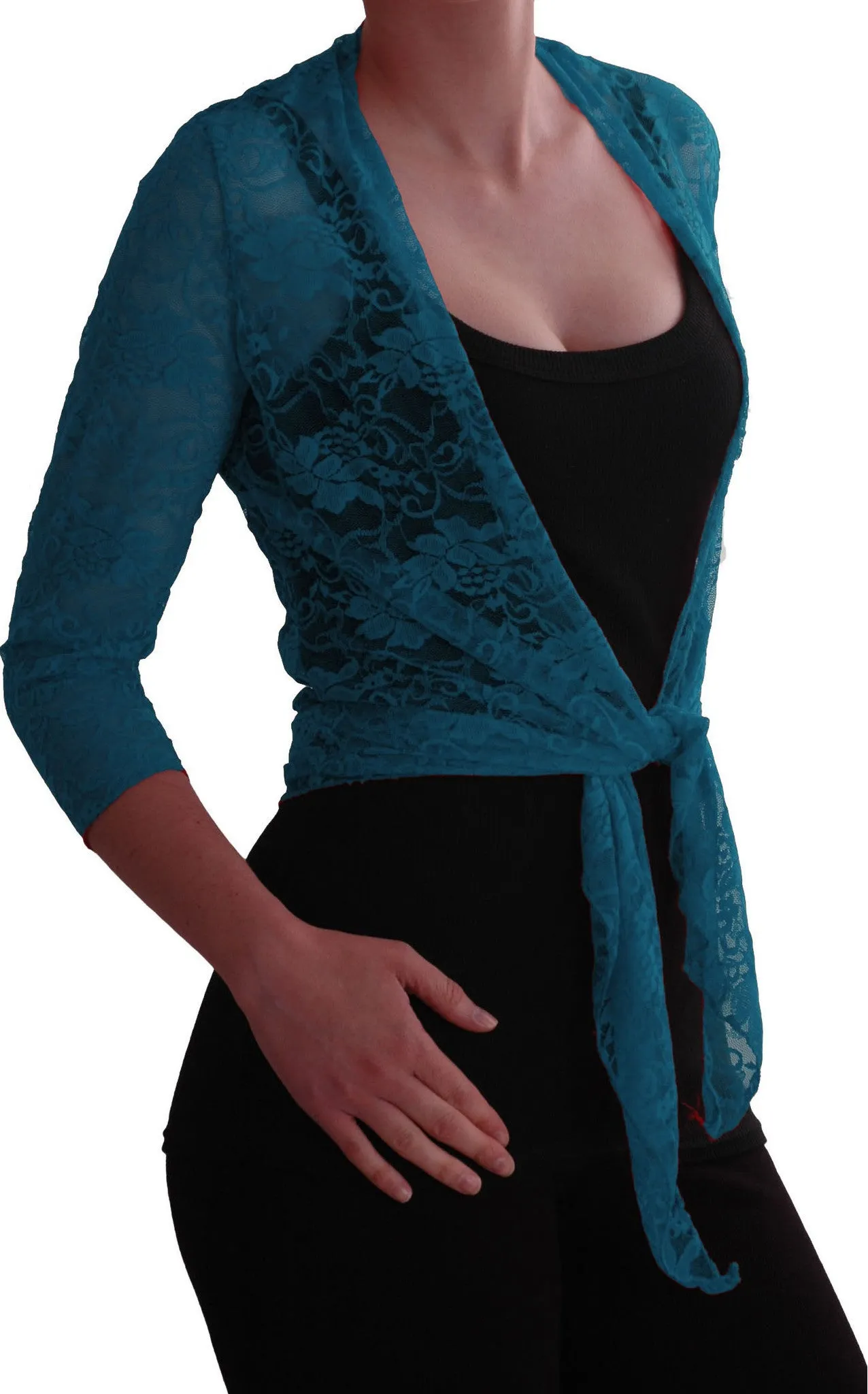 Sylvia Lace Shrug