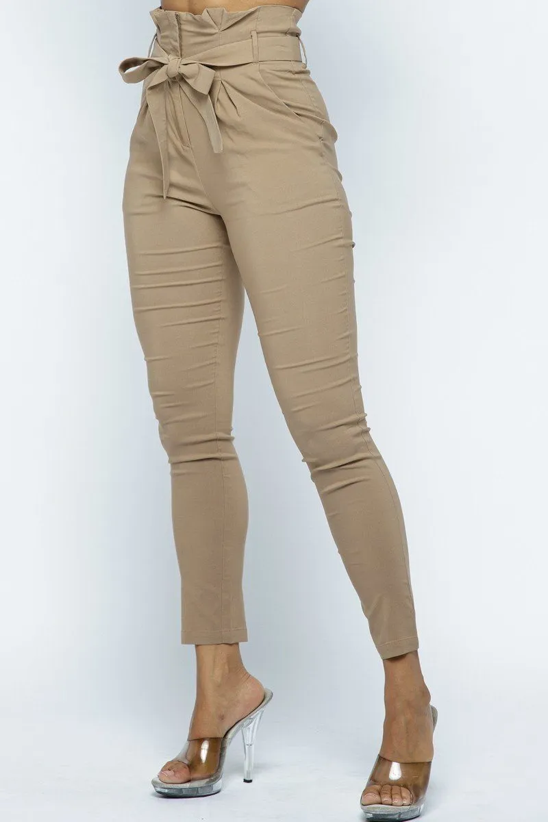 Tie Waist Pants