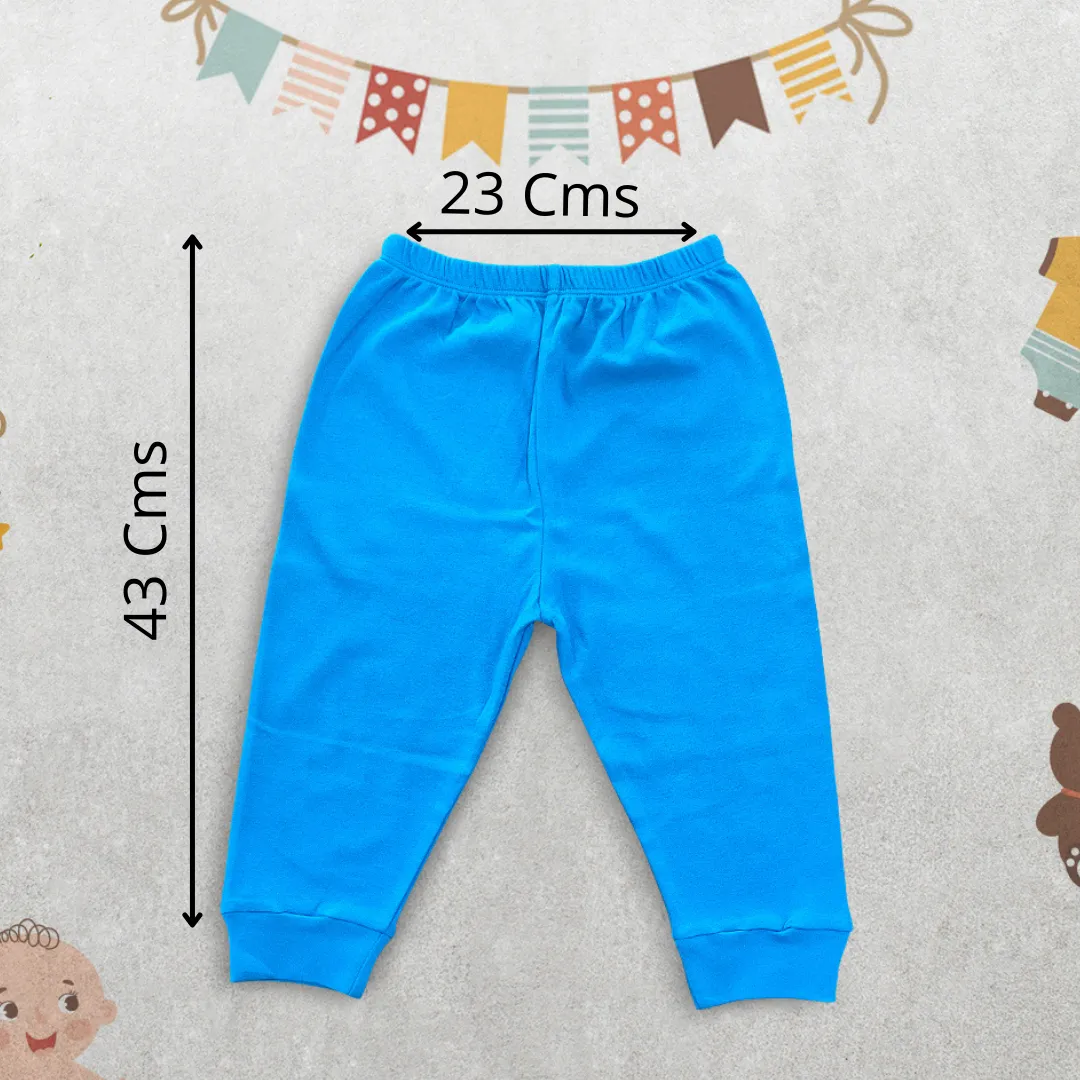 Unisex Plain Pyjama/Lowers Combo for Kids (1-2 Years)