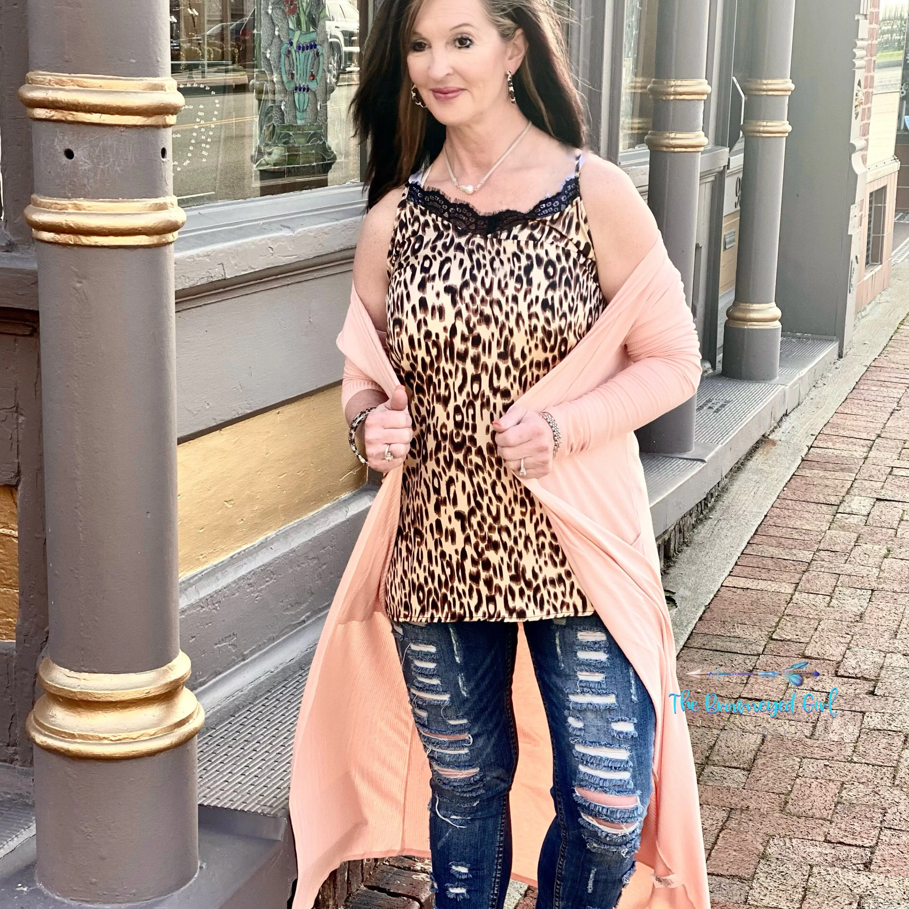 Wild Thoughts Leopard Cami Tank Top