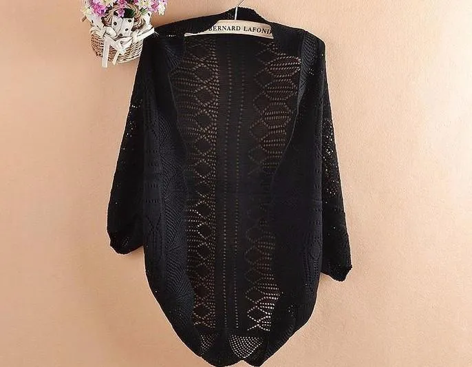 Women's Thin Casual Cardigan With Lace