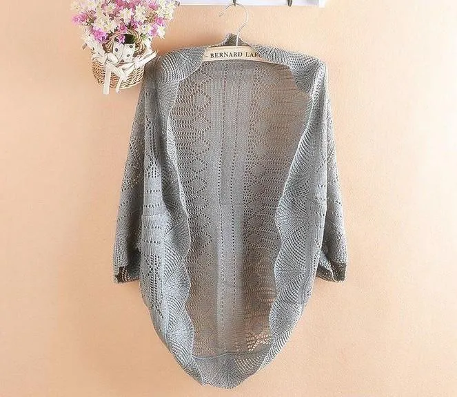 Women's Thin Casual Cardigan With Lace